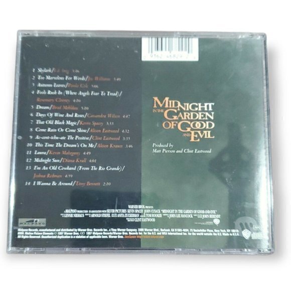 MIDNIGHT IN THE GARDEN OF GOOD & EVIL Soundtrack - Various‎ Artists [1997 CD] - Picture 2 of 3